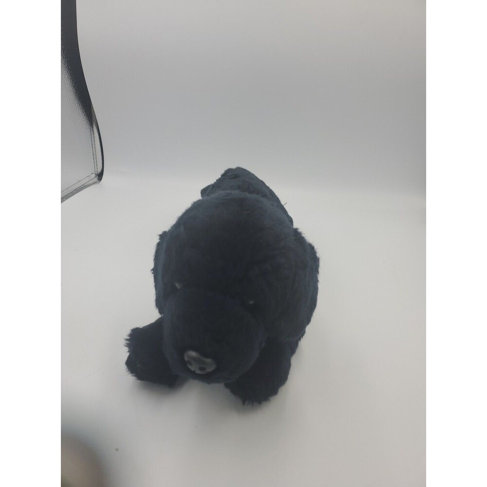 Russ Berrie Yomiko Classics Black Labrador Plush Dog Lab Stuffed Animal 10" Pup